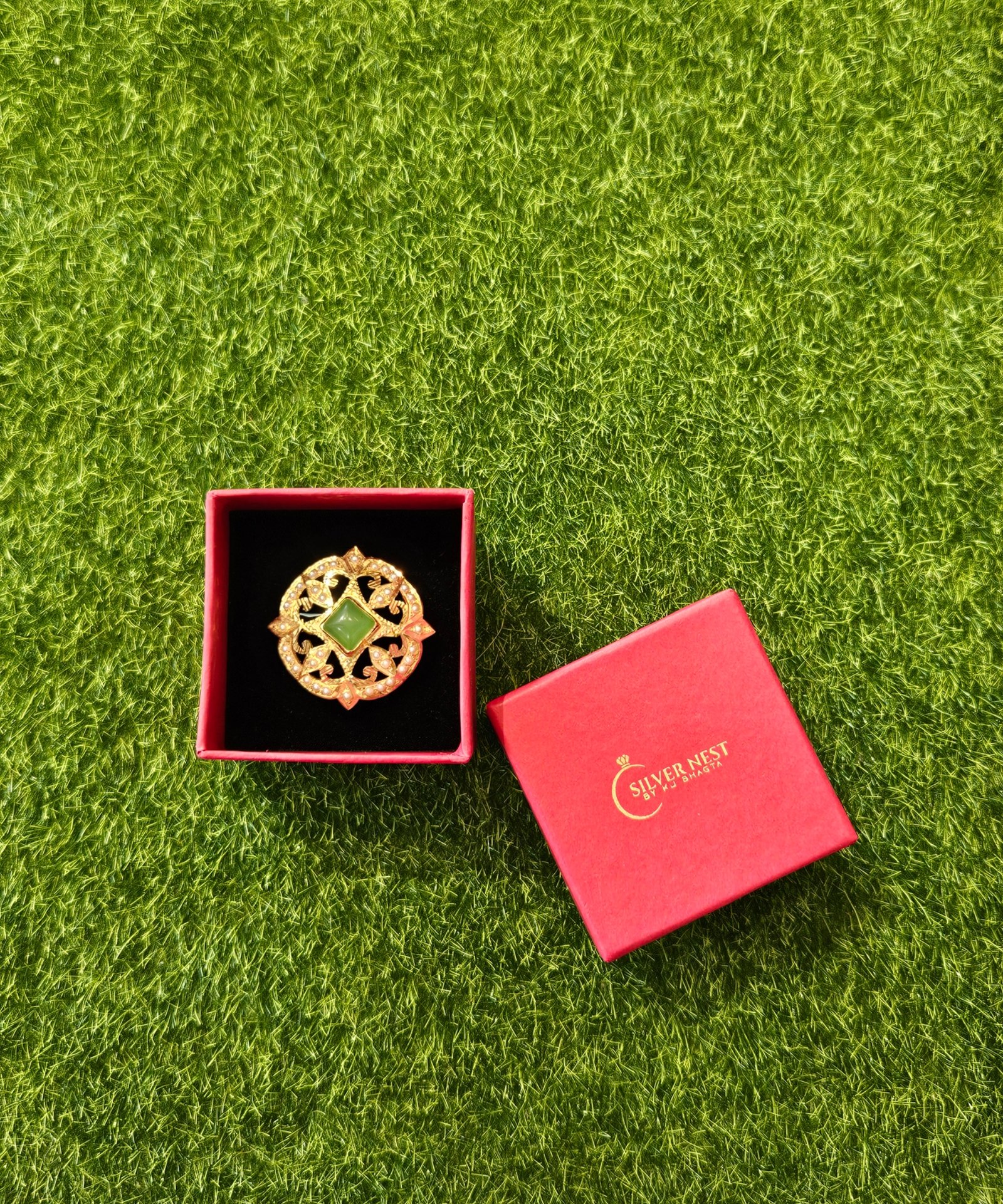 Silver gold plated rings(ladies)